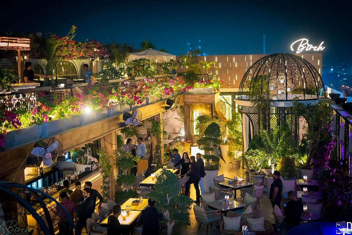 A view inside the unique Birch by Romeo Lane